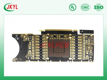 12层金手指显卡pcb线路板